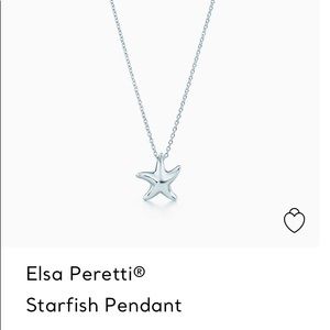 Tiffany Elsa Peretti Starfish Pendant